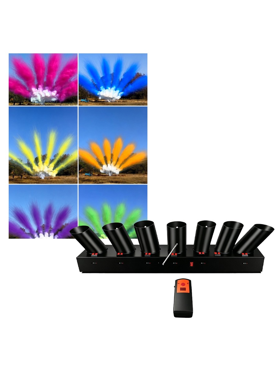 Confetti Cannon Tube - Color Smoke Wedding Atmosphere Prop Party