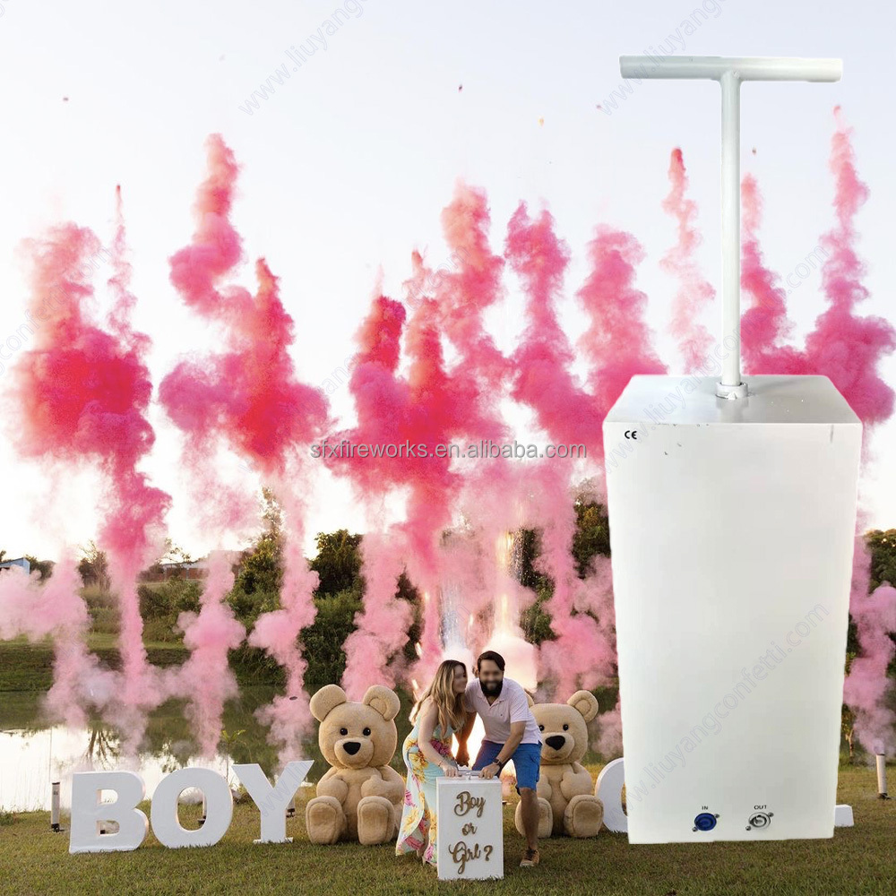 Electric Gender Reveal Smoke B - Confetti Cannon Tube review and price