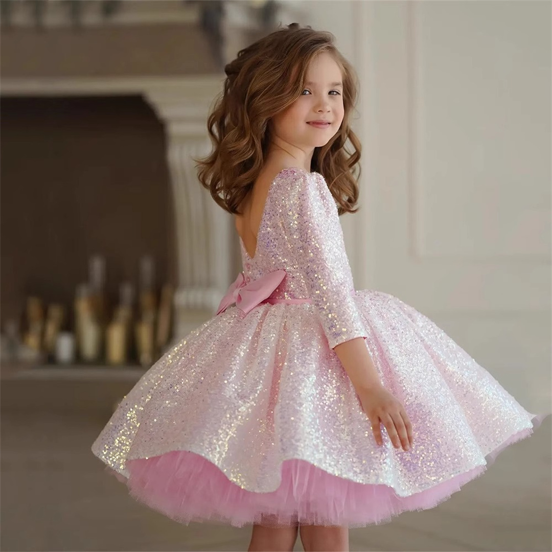 Glitter Pink Girl Dress Knee L - Birthday Sash Glitter review and price