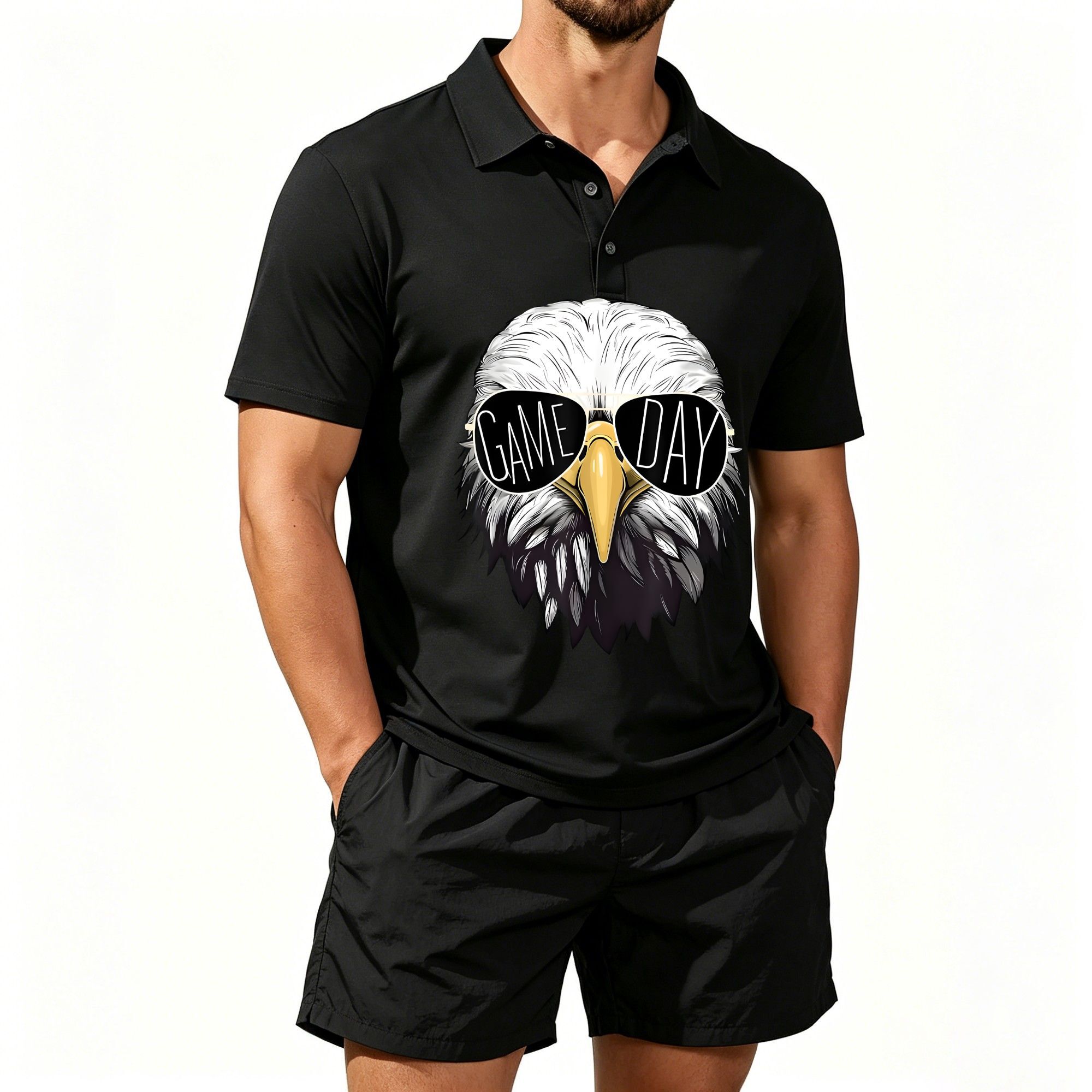 Men's Polo Shirt and Beach Sho - Event & Party Supply review and price