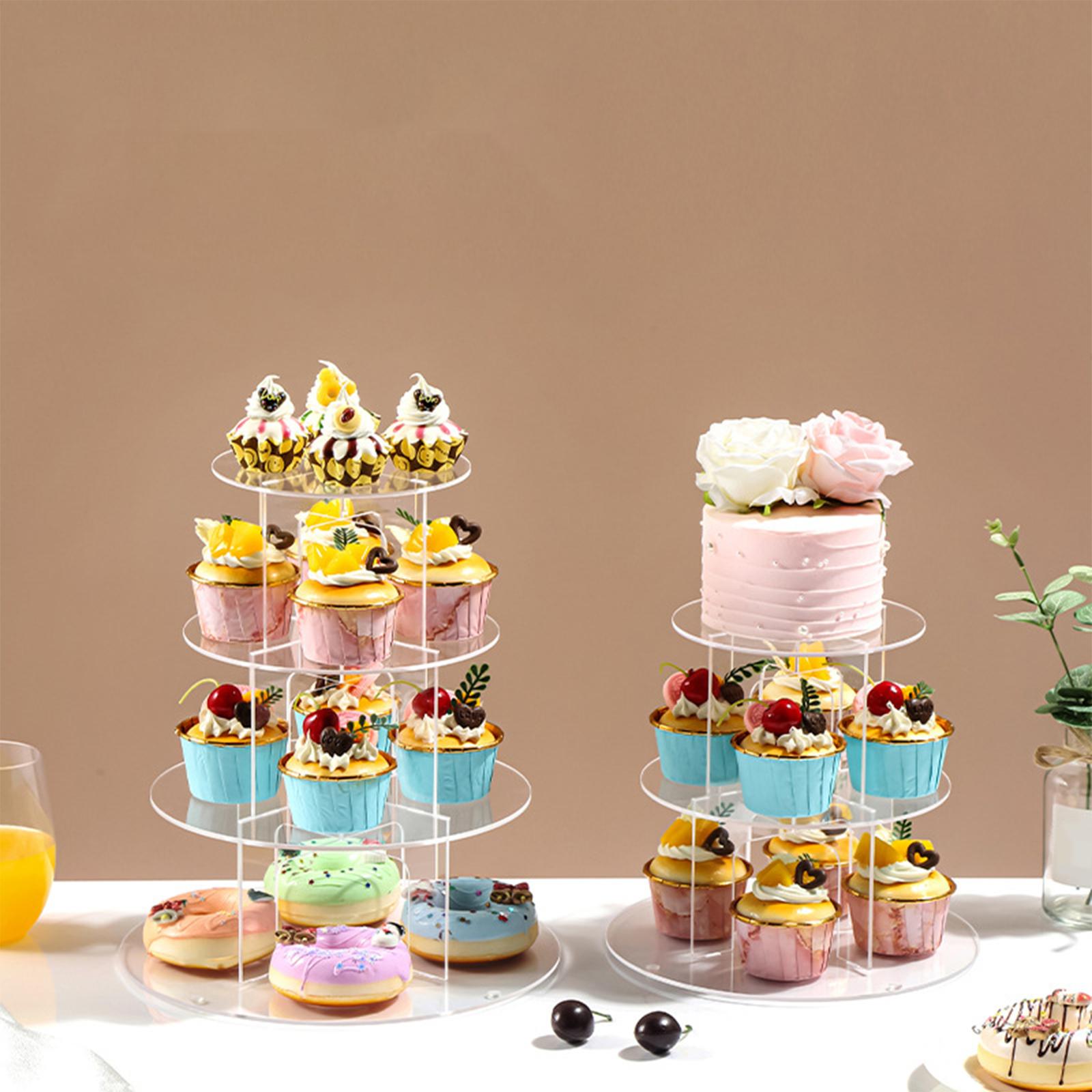 3/4/5 Tier Acrylic Cupcake Sta - Cupcake Stand Tier review and price