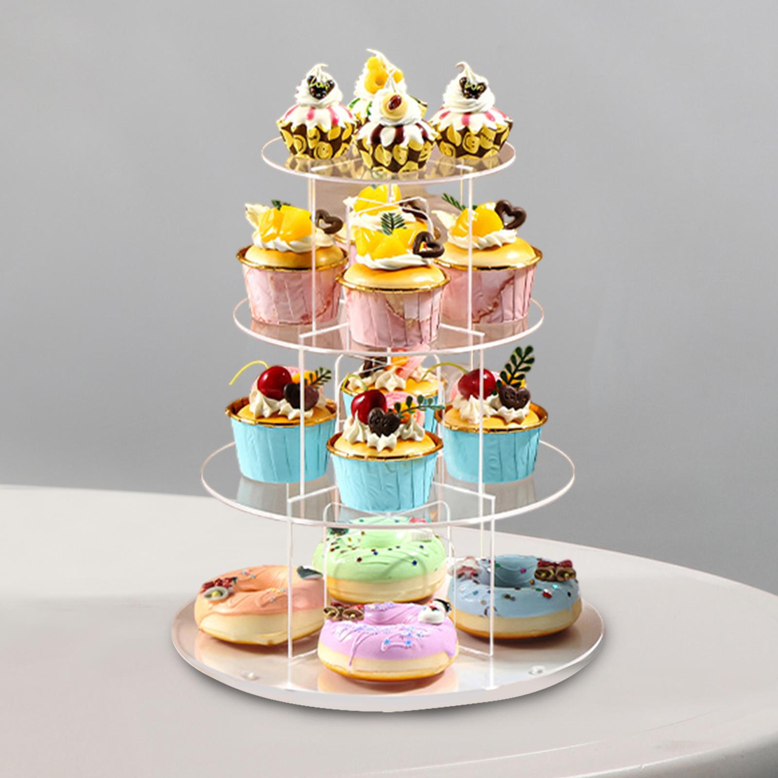 3/4/5 Tier Acrylic Cupcake Sta - Cupcake Stand Tier review and price