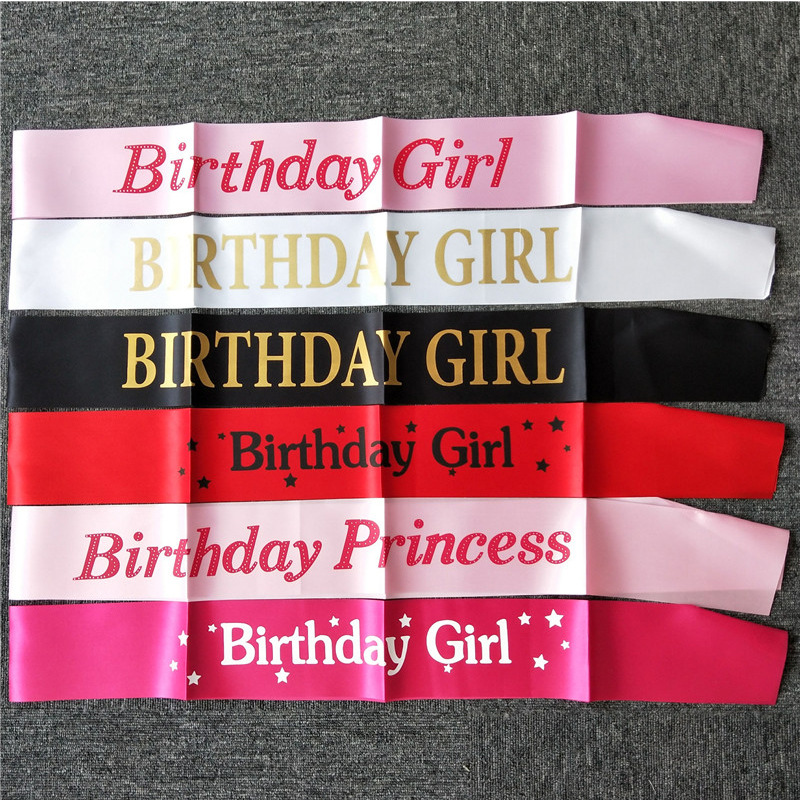 Birthday Girl Ribbons Shoulder - Birthday Sash Glitter review and price