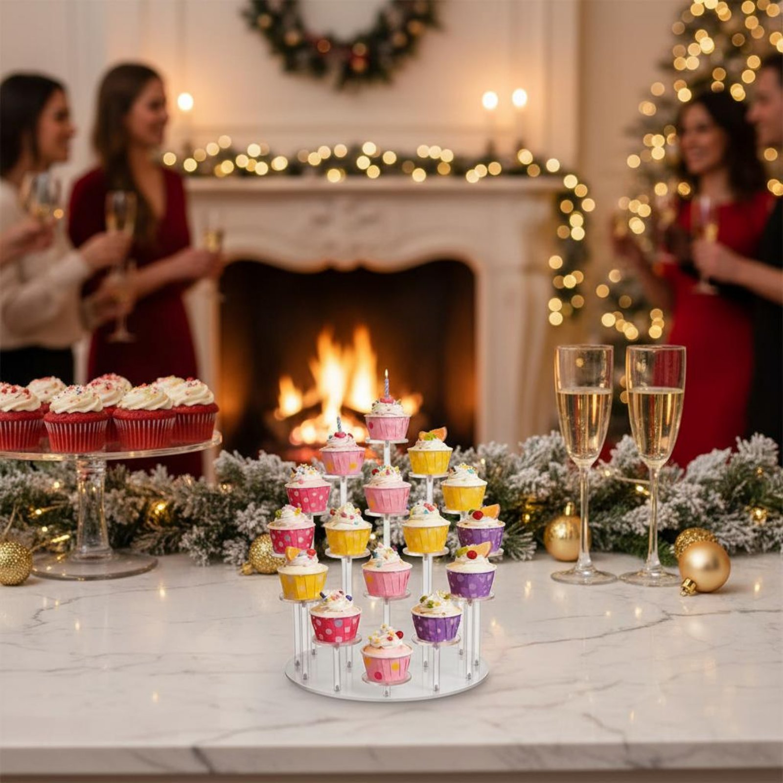 Acrylic Cupcake Stand Transpar - Cupcake Stand Tier review and price