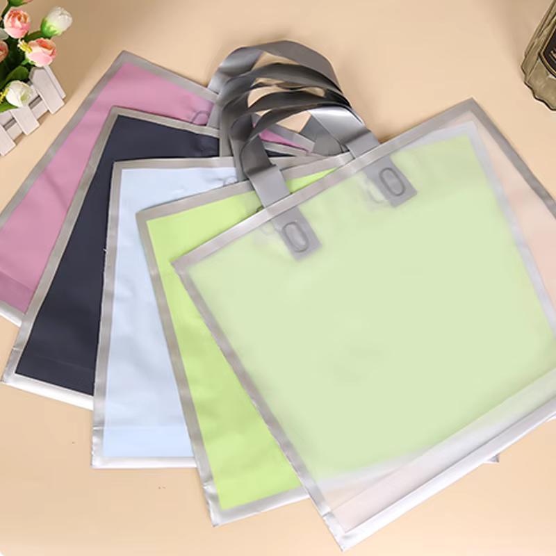50Pcs Frosted hand shopping ba - Event Party Shop review and price