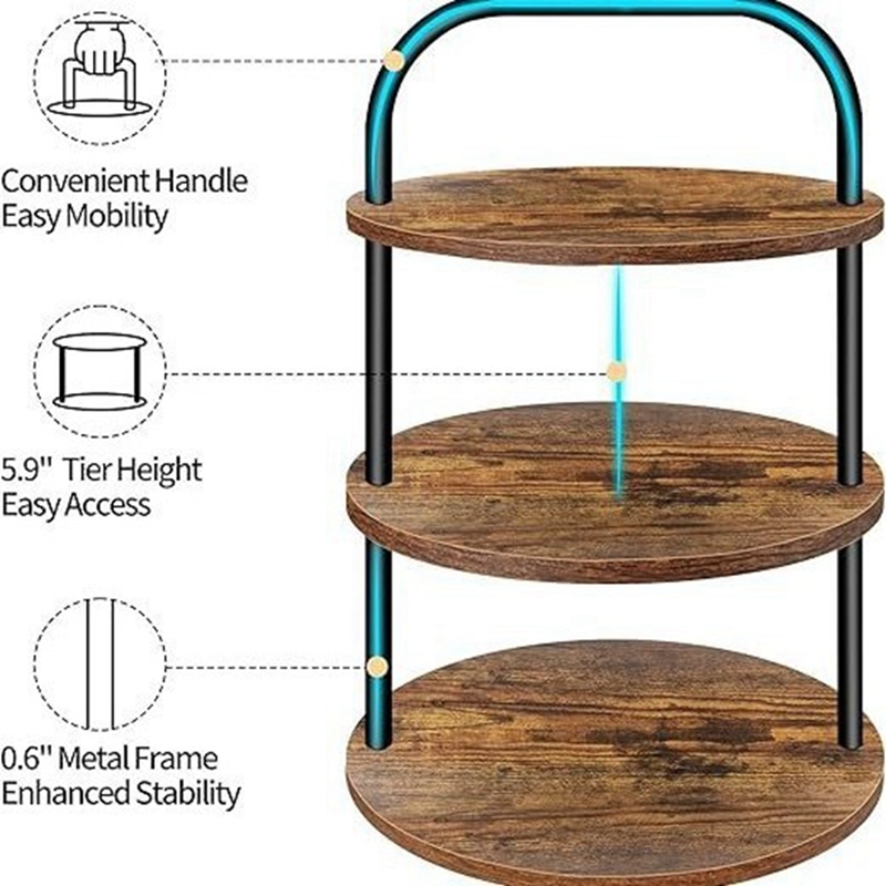 ABLN-Wooden Cupcake Stand Dess - Cupcake Stand Tier review and price