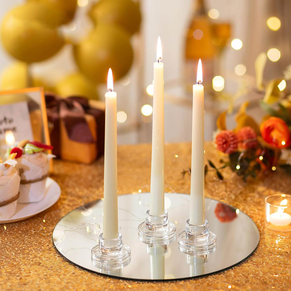 Candlestick Holders Clear Shor - Centerpiece Stick review and price