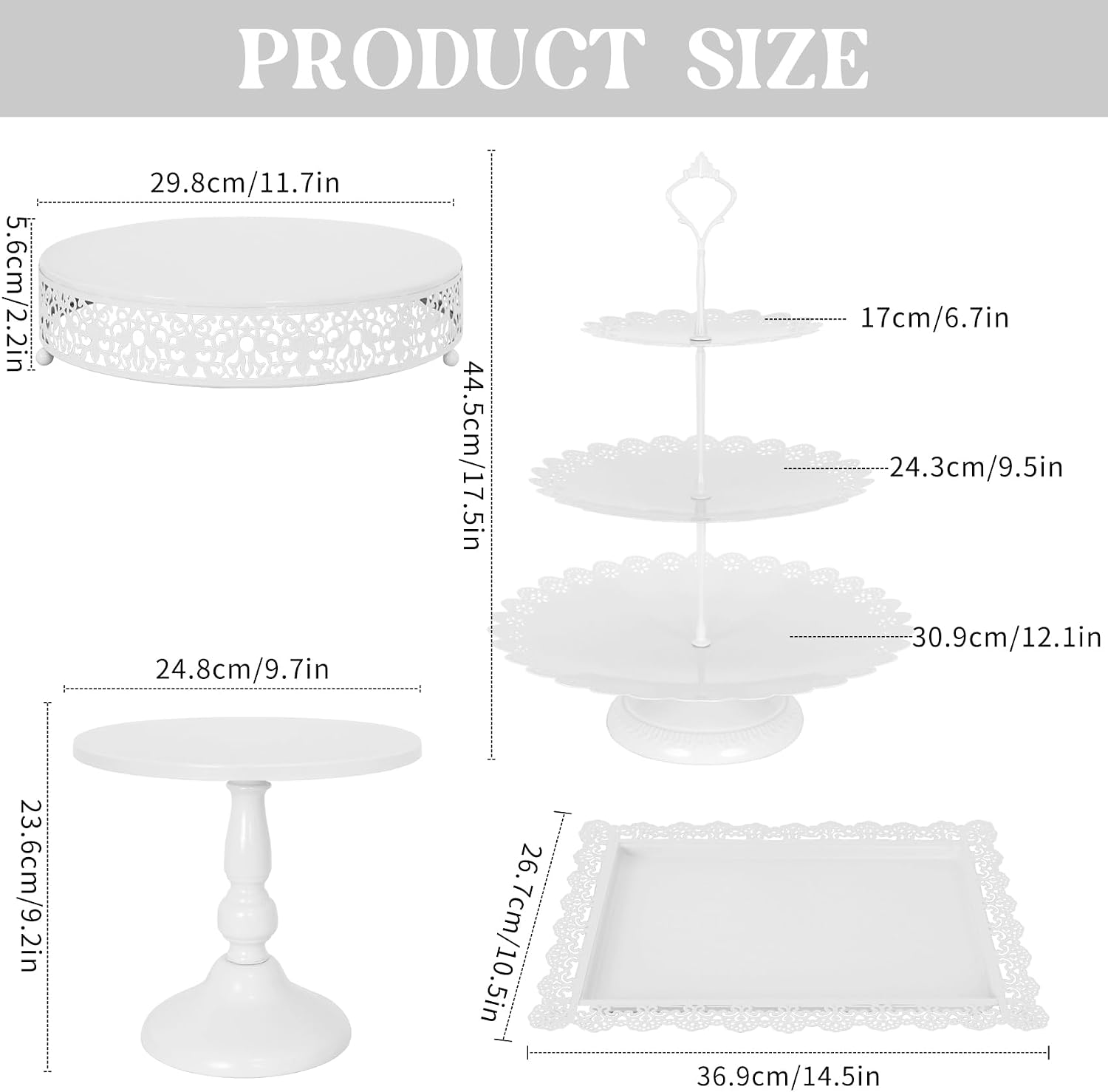 Black Metal Dessert Table Disp - Cupcake Stand Tier review and price