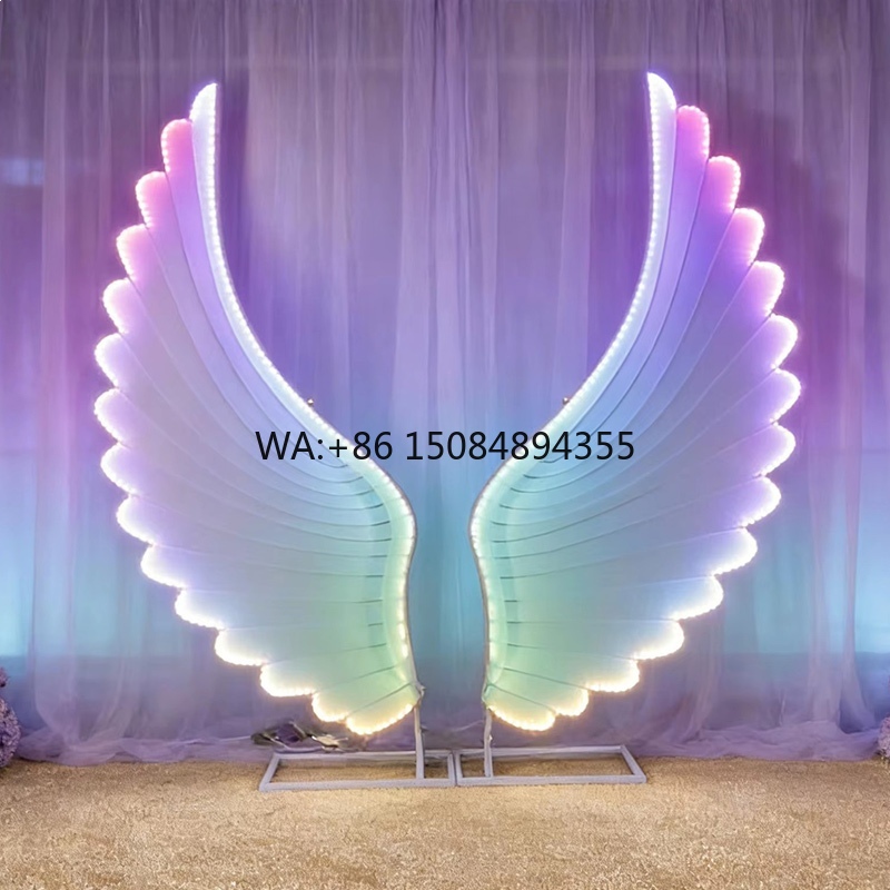 Glowing Angel Wings Light Prop - Event & Party Supply review and price