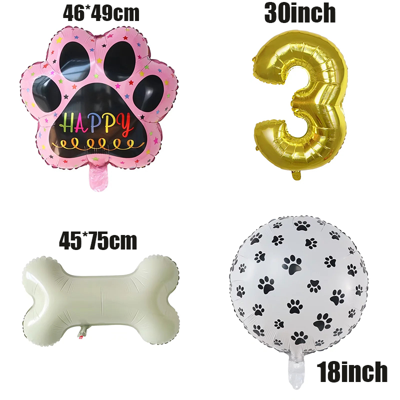 Gold WOOF Balloons, Dog Birthd - Let'S Party Event Supply review and price