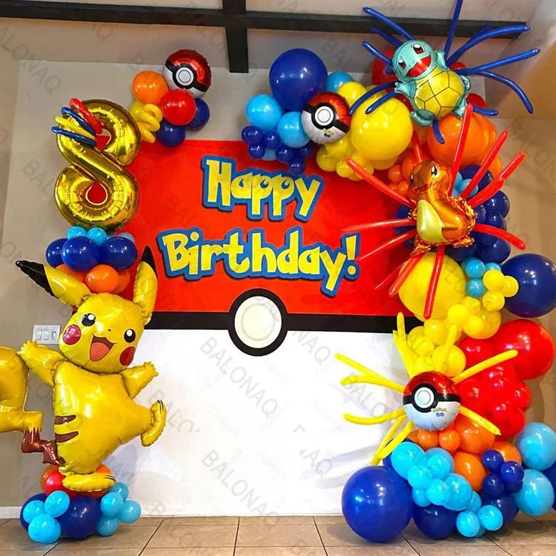 84pcs Pikachu Party Balloons G - Balloon Arch Kit review and price