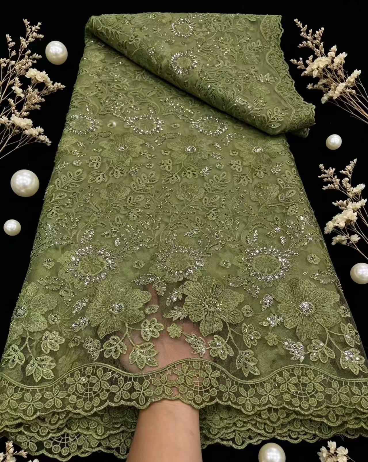 Pure French Tulle Net Sequins  - Glitter Tablecloth review and price