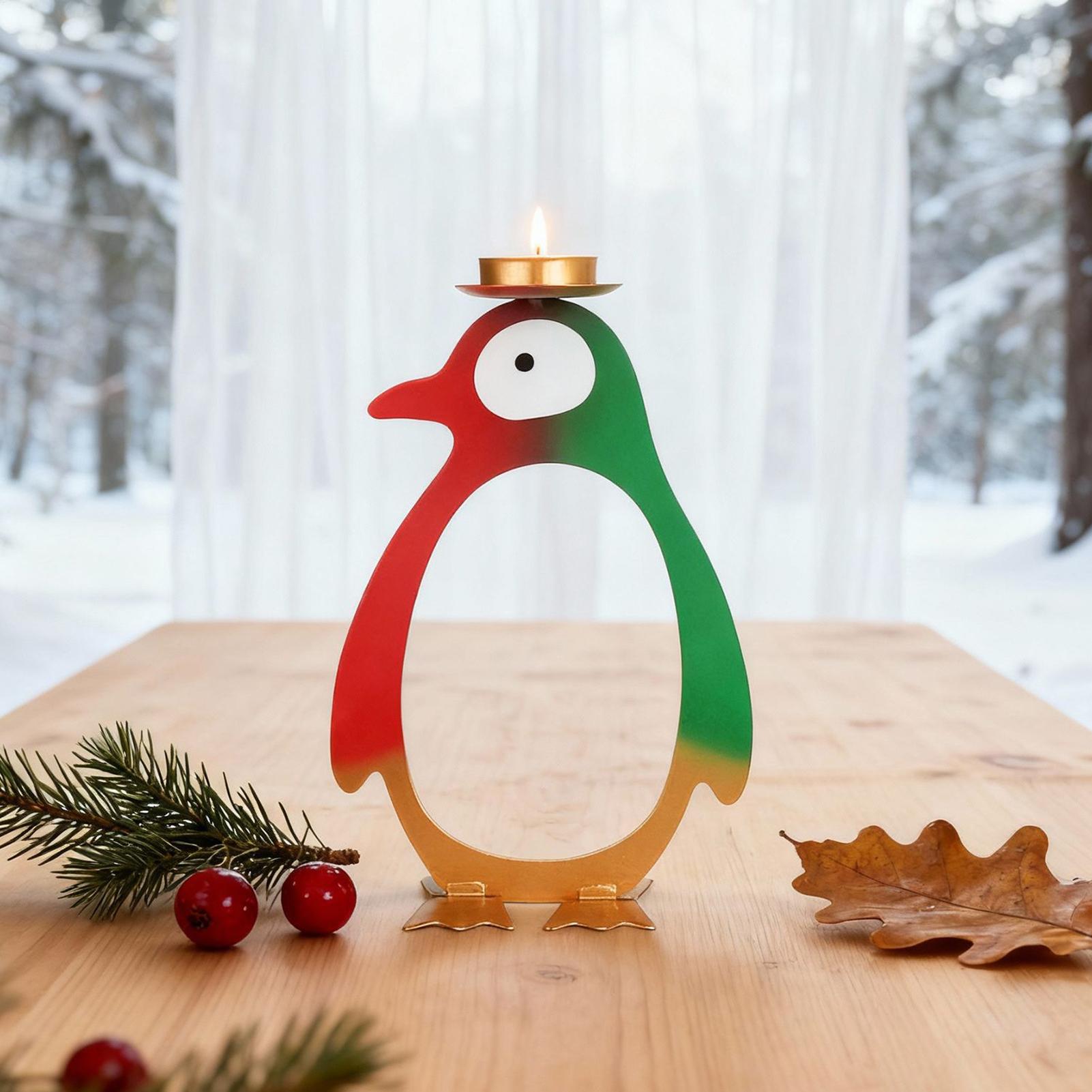 Tea Light Candle Holder Pengui - Centerpiece Stick review and price
