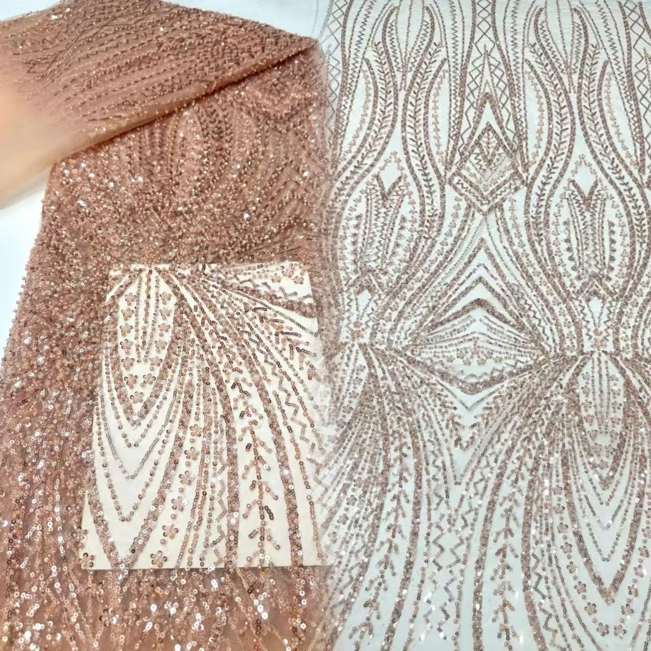 African Lace Fabric Sequins Be - Glitter Tablecloth review and price