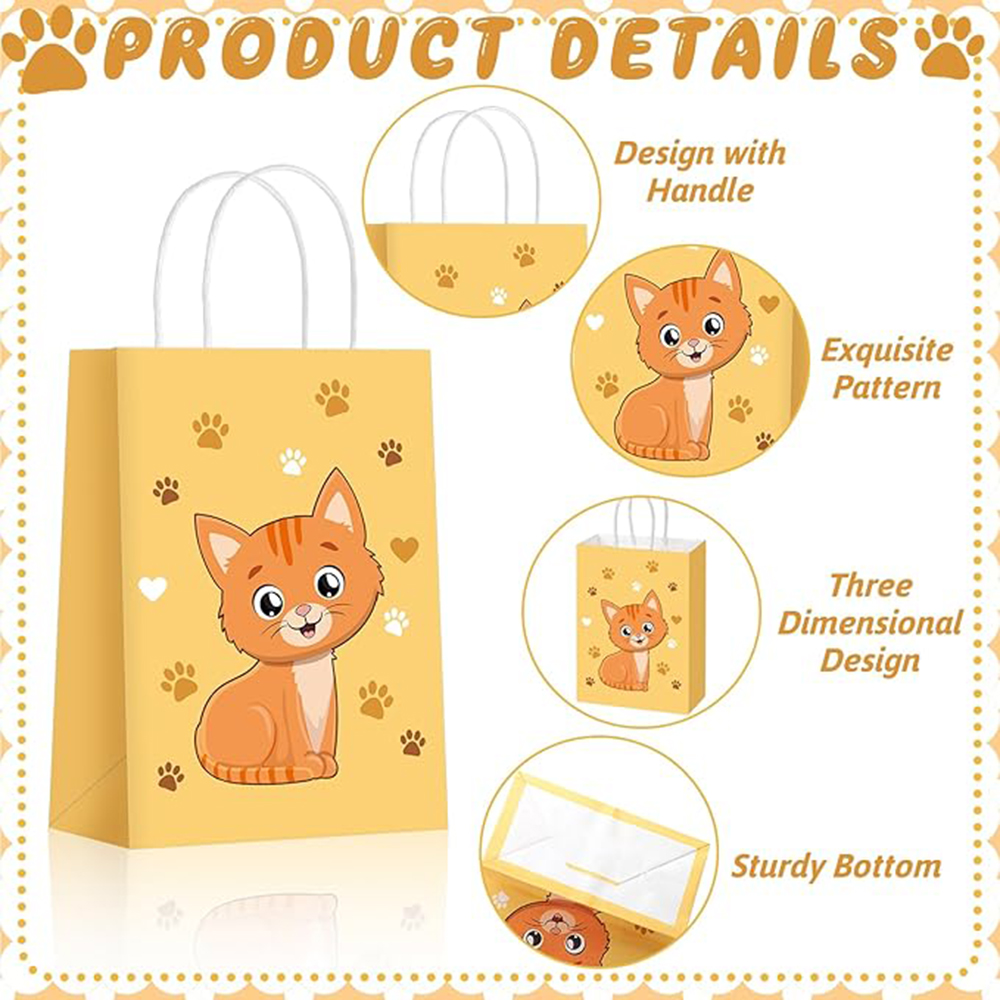 6-48Pcs Colorful Cartoon Cat P - Event Party Shop review and price