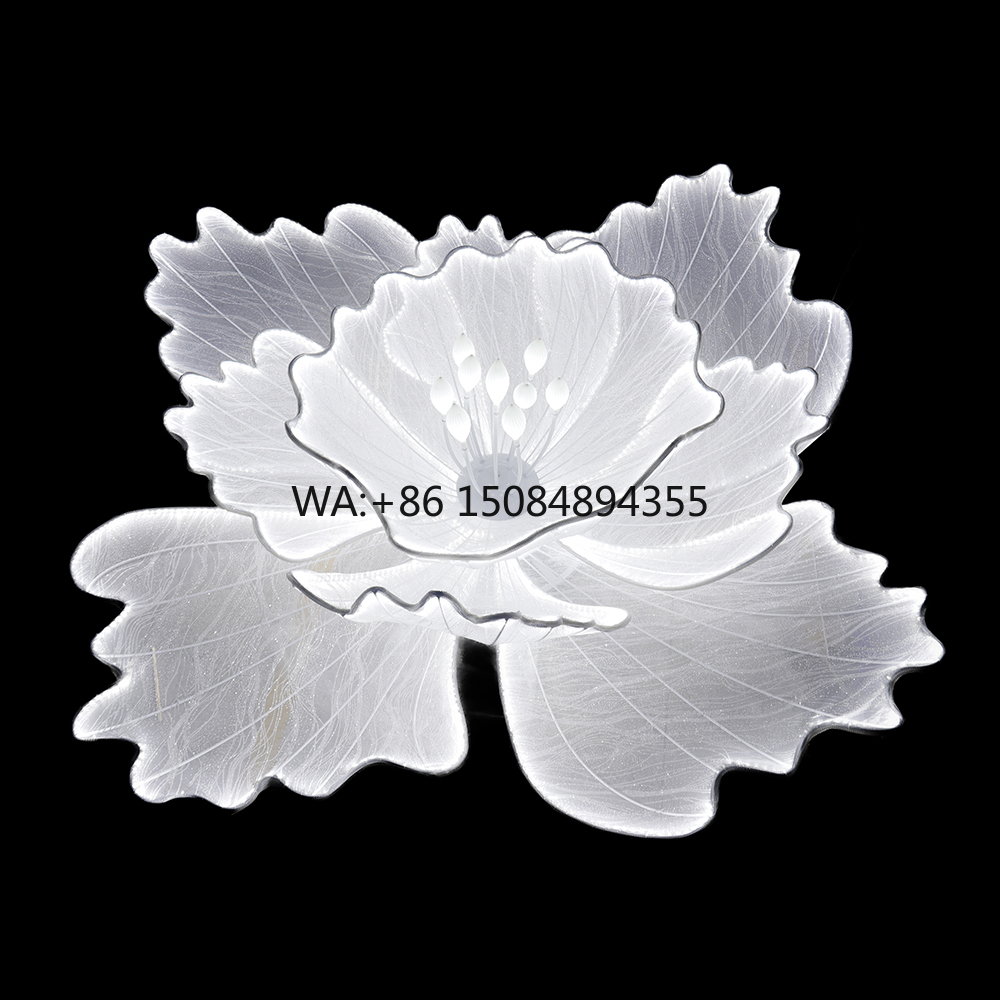 LED Giant White Flower Backdro - Event & Party Supply review and price