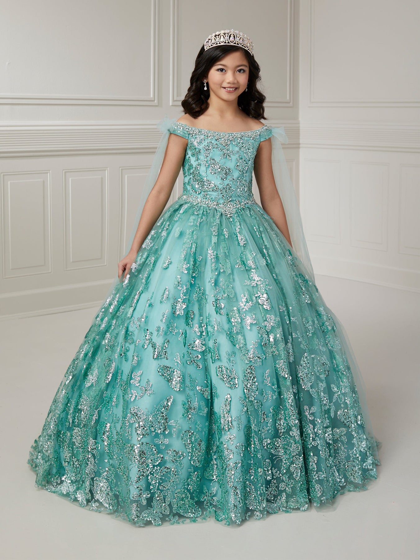 Gorgeous Flower Girl Dress Gre - Birthday Sash Glitter review and price