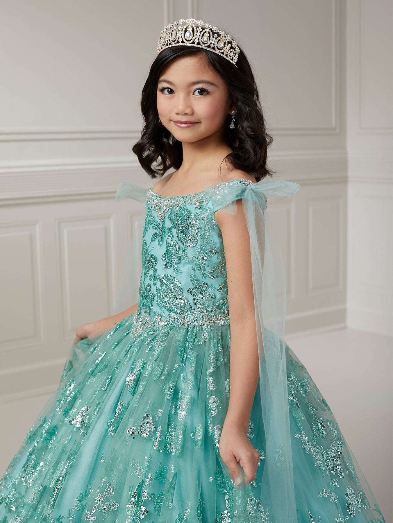 Gorgeous Flower Girl Dress Gre - Birthday Sash Glitter review and price