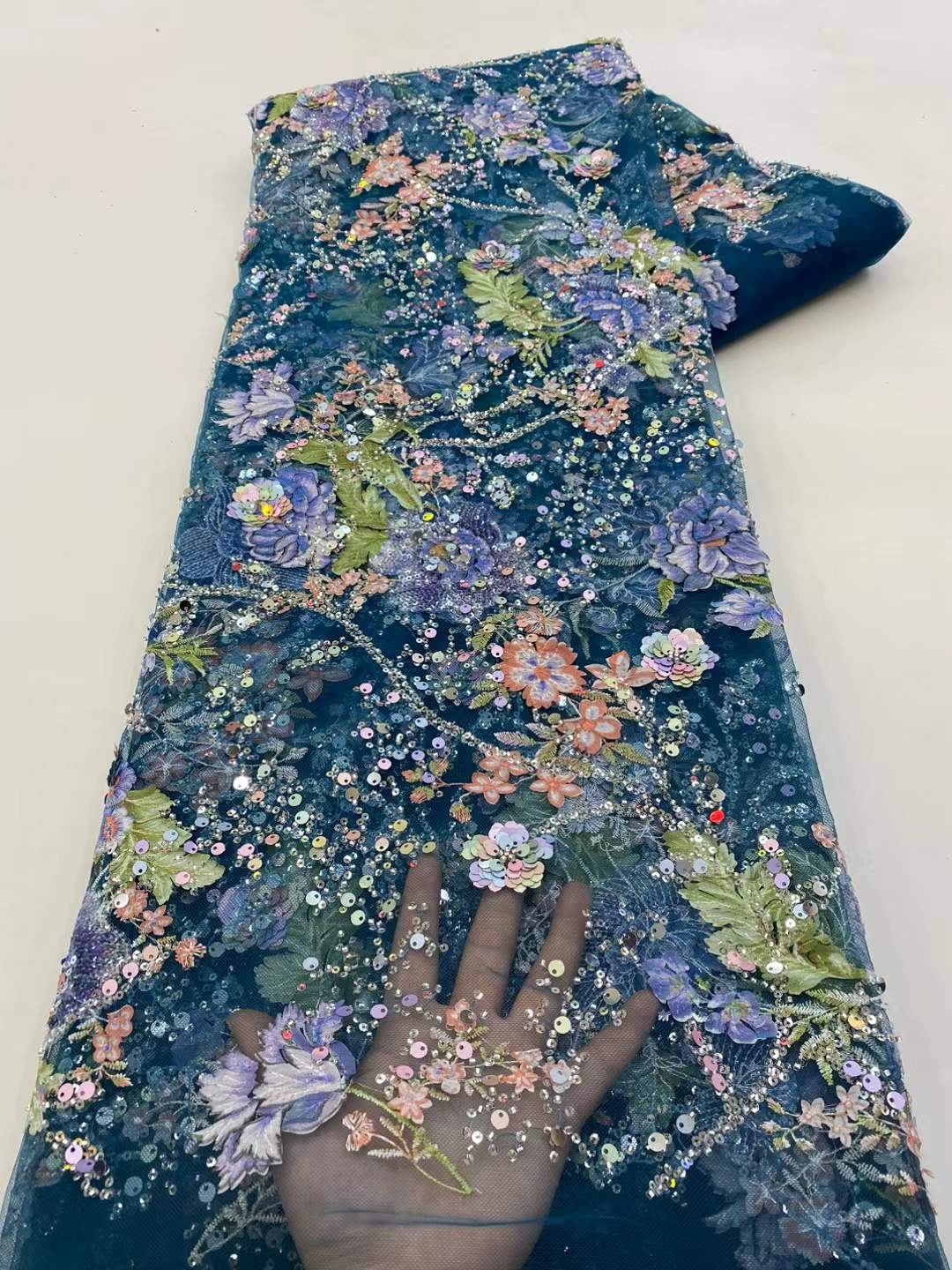 African Lace Fabric 2026 High  - Glitter Tablecloth review and price