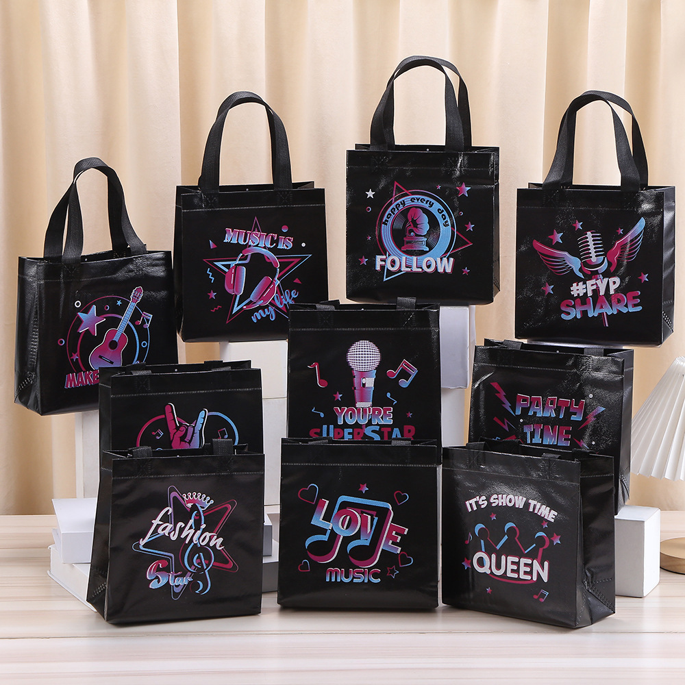 10Pcs Black Let's Rock Music T - Event Party Shop review and price