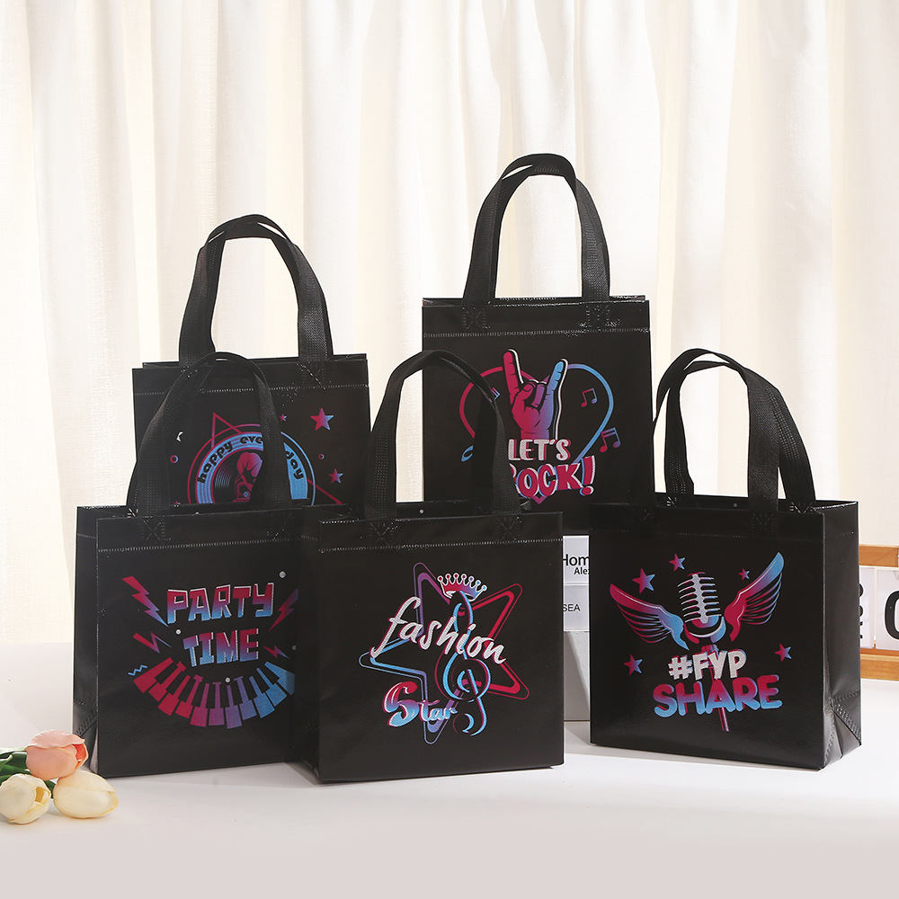 10Pcs Black Let's Rock Music T - Event Party Shop review and price