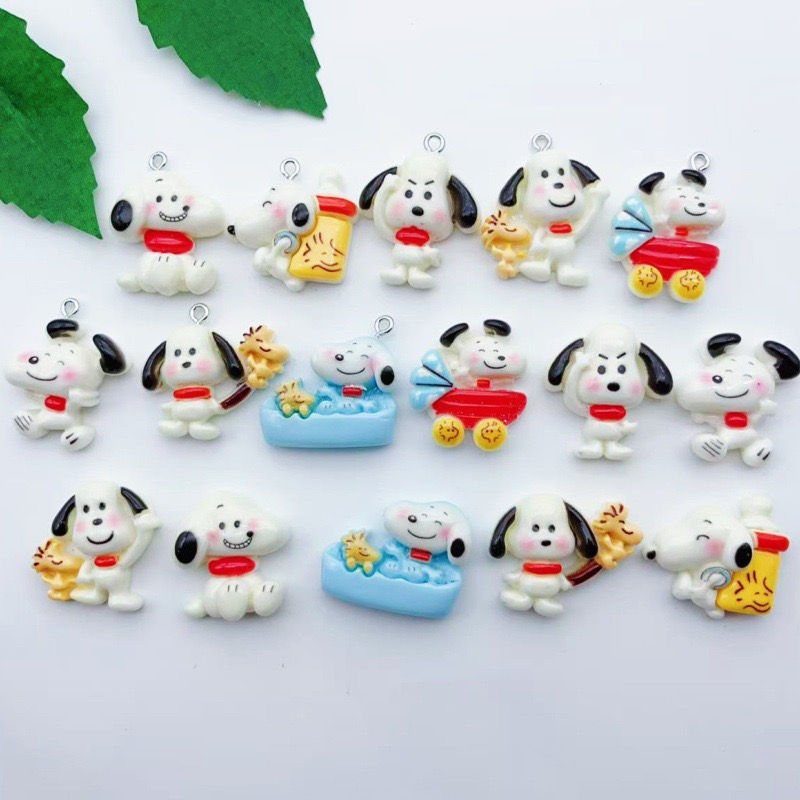12pcs resin cartoon dog pendan - Event Party review and price