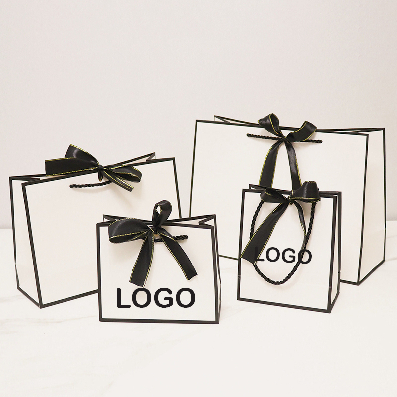 10Pcs Customized Logo Paper Ba - Event Party Shop review and price