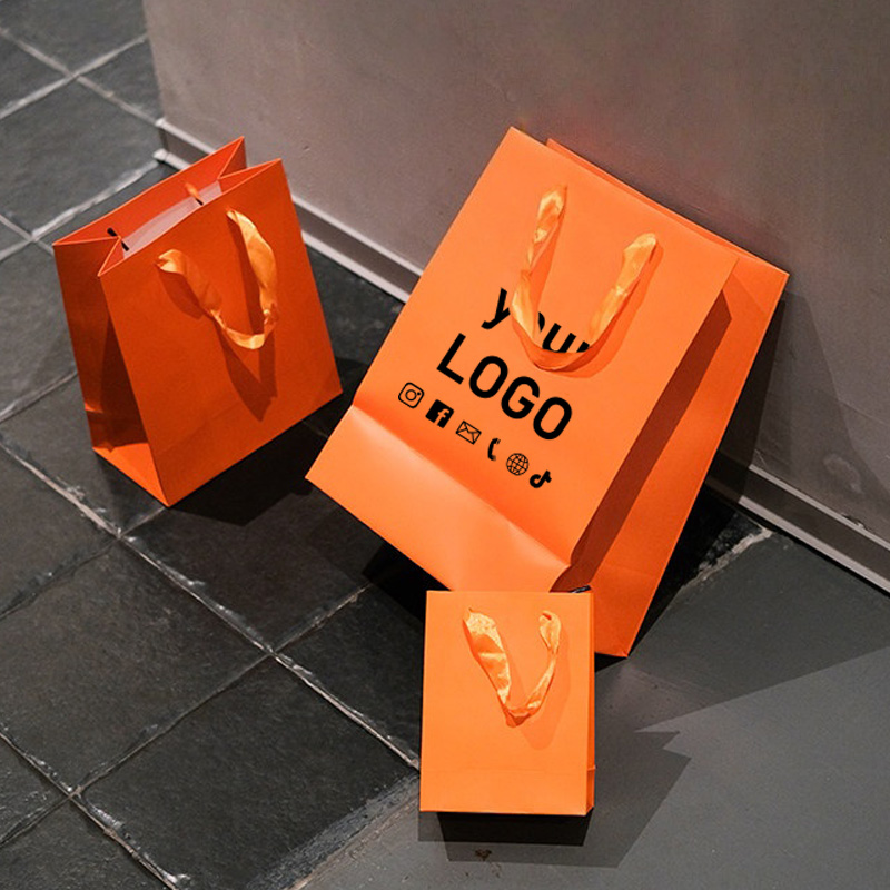 10pcs Orange Clothing Tote Bag - Event Party Shop review and price