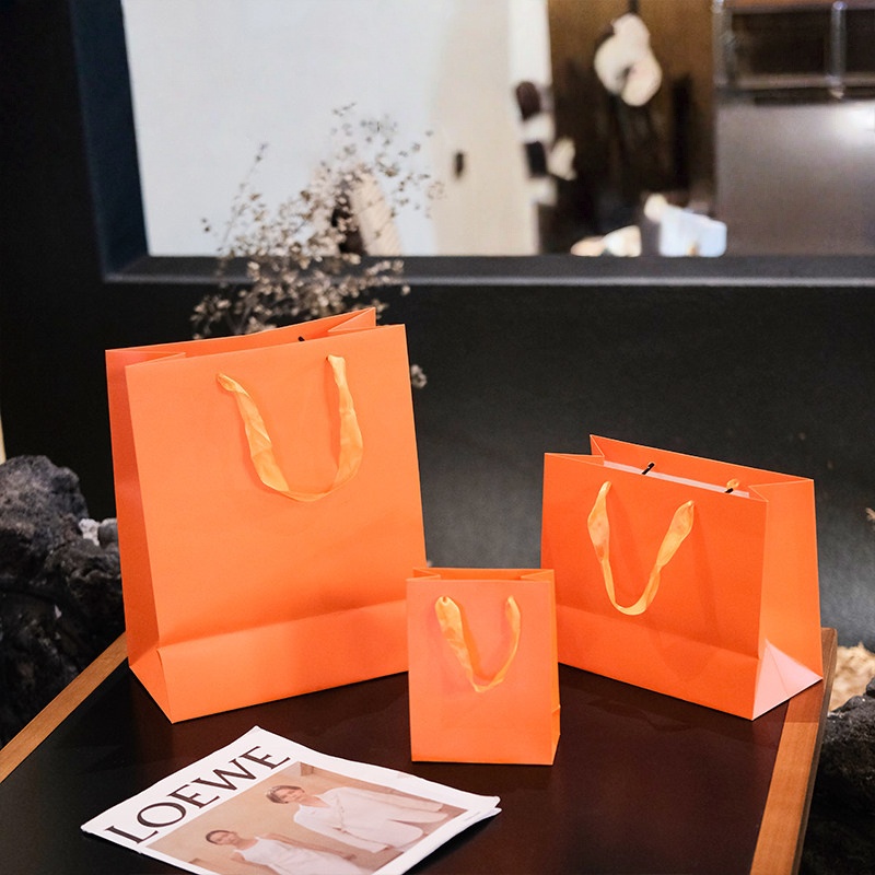 10pcs Orange Clothing Tote Bag - Event Party Shop review and price