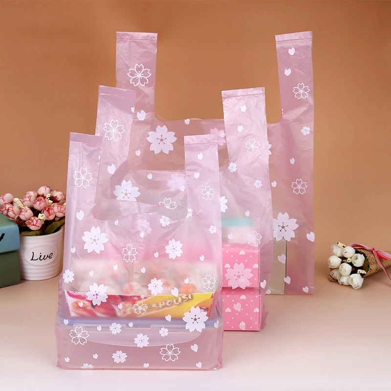 100Pcs/bag Pink Sakura Vest Ba - Event Party Shop review and price