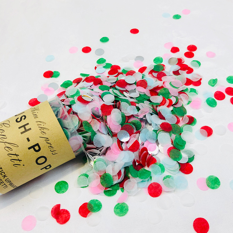2pcs Multicolor Paper Scrap Fo - Confetti Cannon Tube review and price
