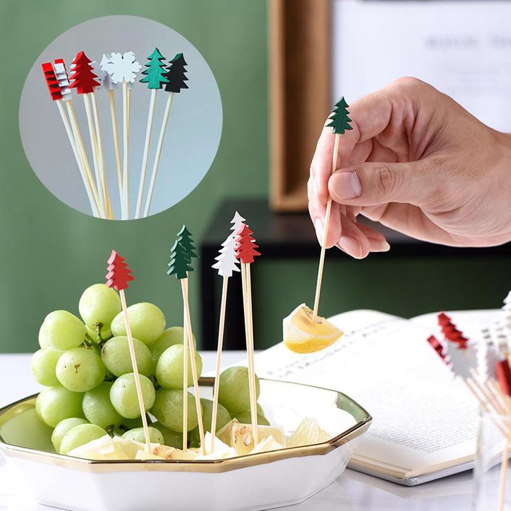 50Pcs Christmas Cocktail Picks - Centerpiece Stick review and price