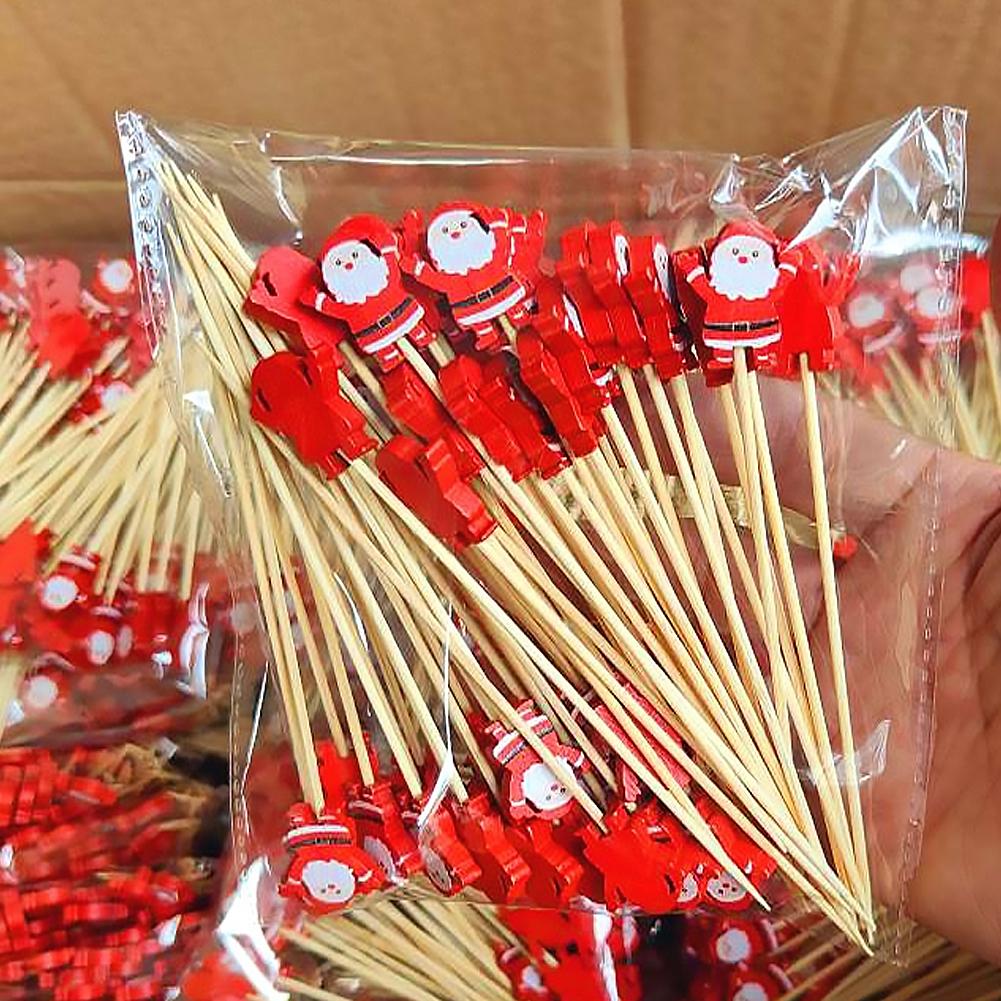 50Pcs Christmas Cocktail Picks - Centerpiece Stick review and price