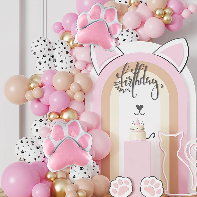 91Pcs New Meow Cat Theme Ballo - Balloon Arch Kit review and price