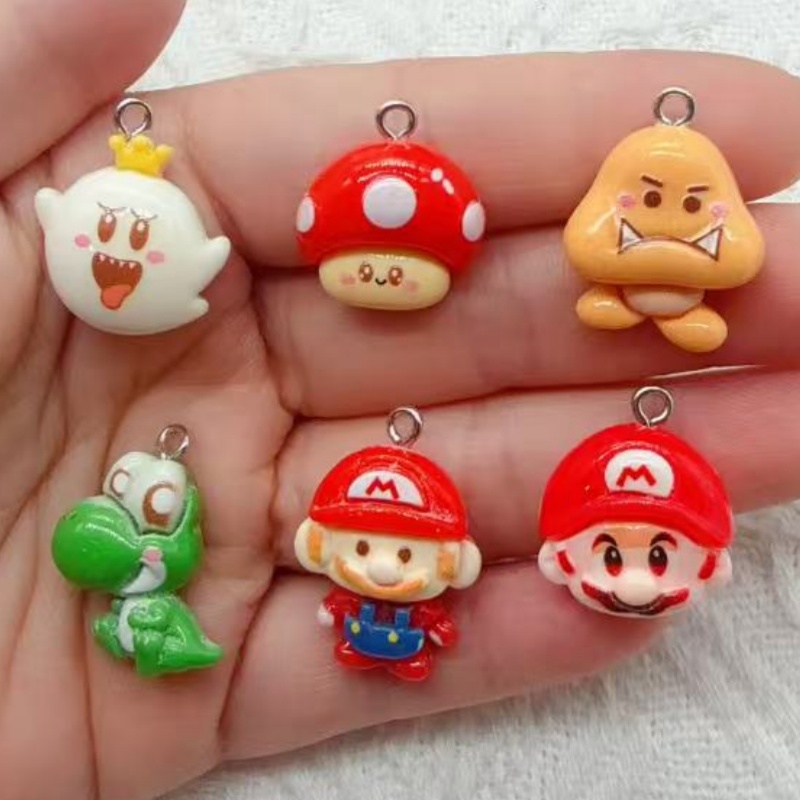 10pcs resin cartoon pendant, D - Event Party review and price