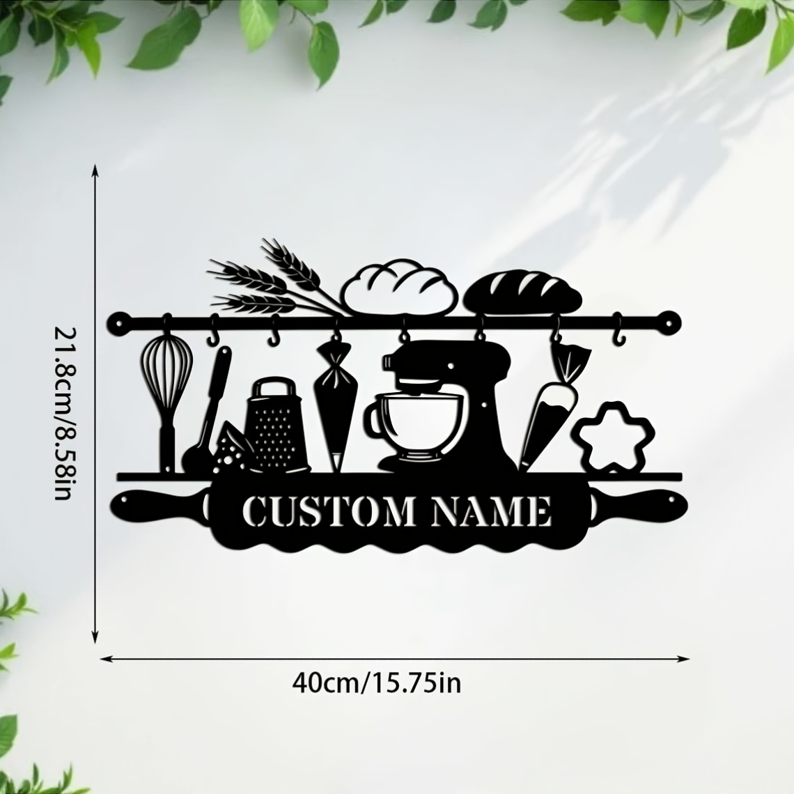 Personalized Kitchen Iron Wall - Event Supplies review and price