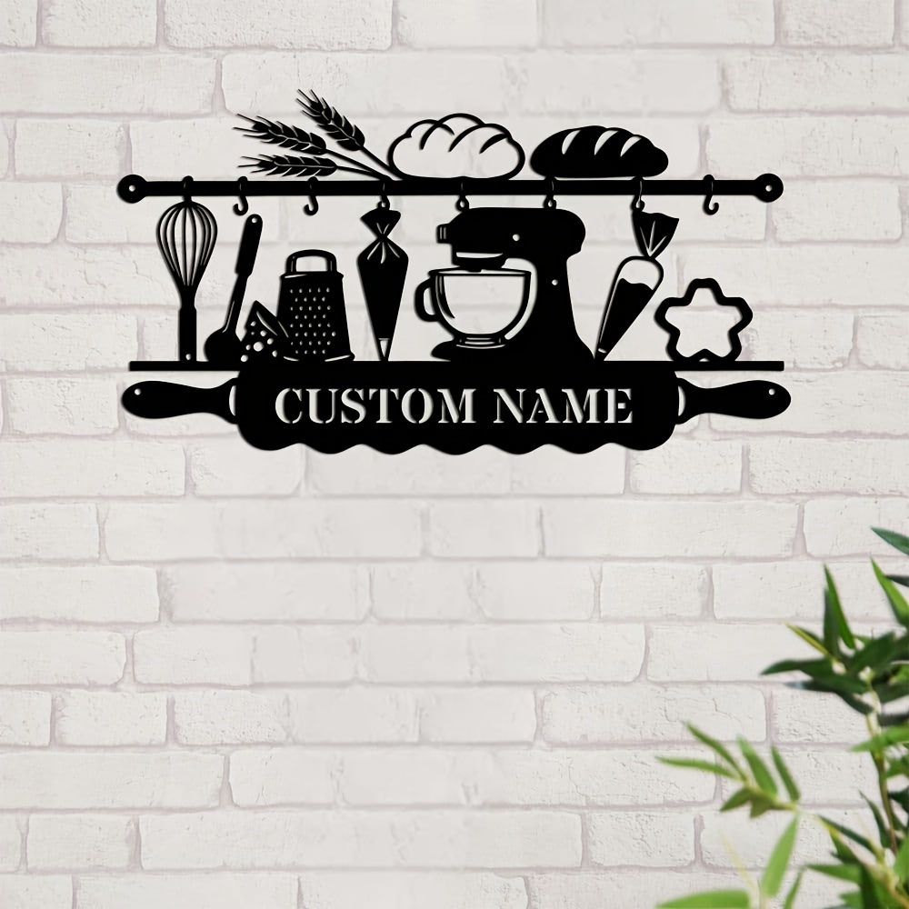 Personalized Kitchen Iron Wall - Event Supplies review and price