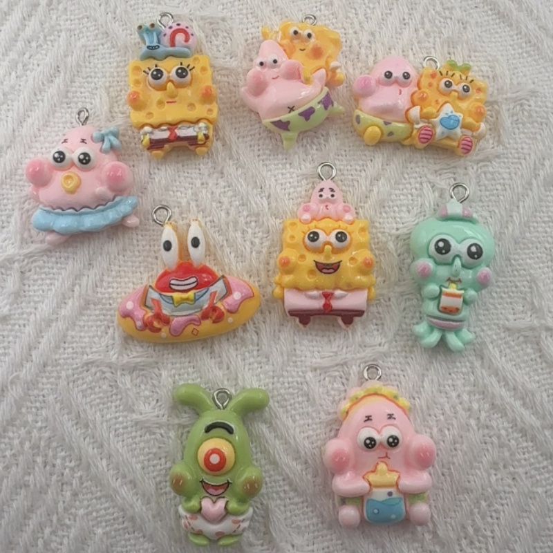 10pcs cartoon resin pendant, D - Event Party review and price