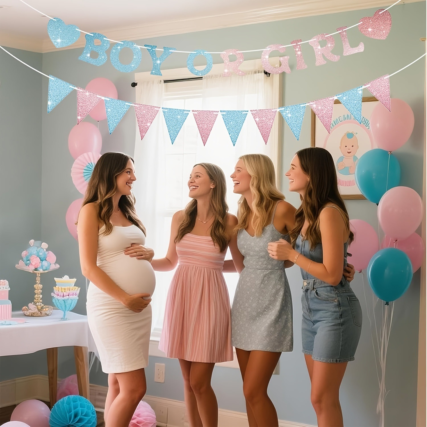 Gender Reveal Party Supplies O - Confetti Cannon Tube review and price