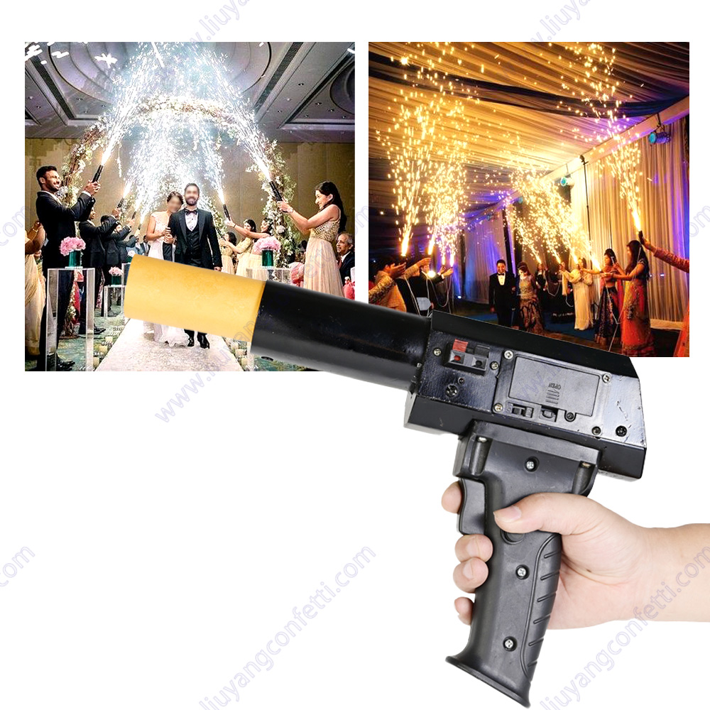 Cold Pyro Gun Hand Held Shoote - Confetti Cannon Tube review and price