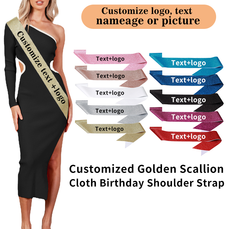 Diy Custom Glitter Satin Sash  - Birthday Sash Glitter review and price